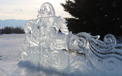 Egyedi alkotás különleges eseményre – Keltse életre a vizet jégszobrásszal!