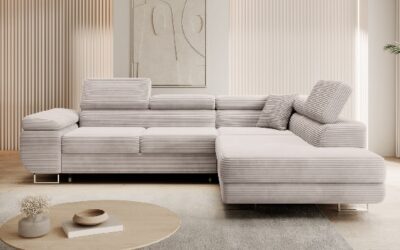 Hogyan lesz a sarokkanapé a nappali tökéletes központi eleme?